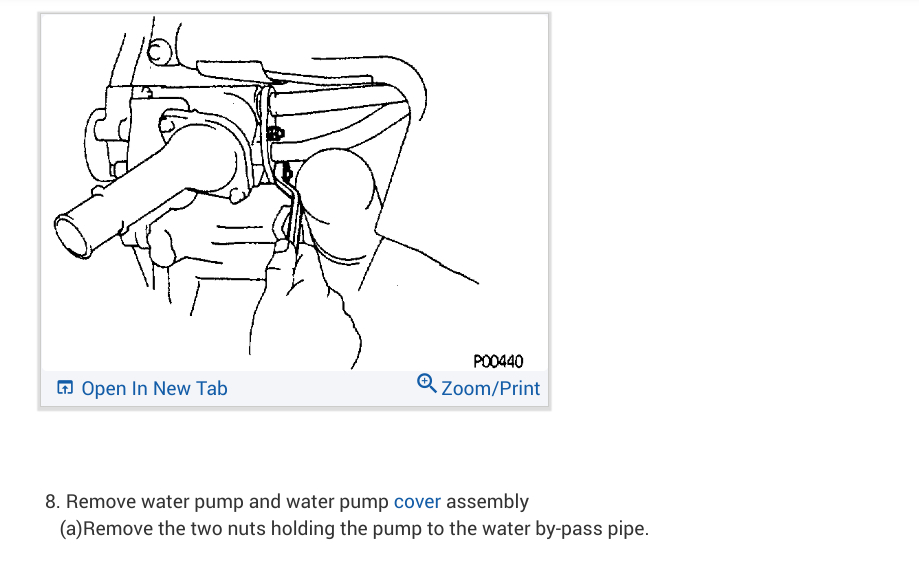 Leaking Weep Hole/water Pump Hi There, My Wife Was Driving the
