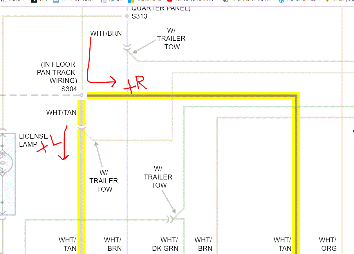 Rear Driver Side Brake Light Does No Work