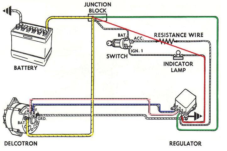 is the wiring for this 10dn alternator correct whick leads