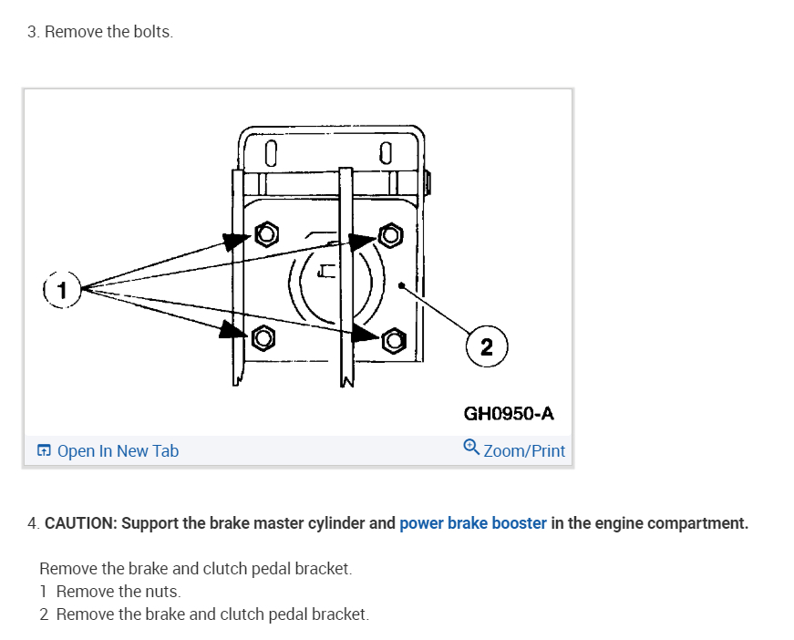 Brake Pedal Seems to Be Connected to the Clutch Pedal