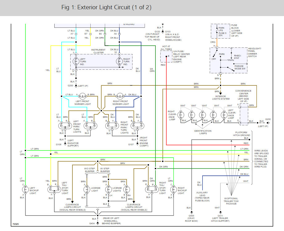 Brake Lights Will Not Work? Left Rear Blinker/brake Light Wont