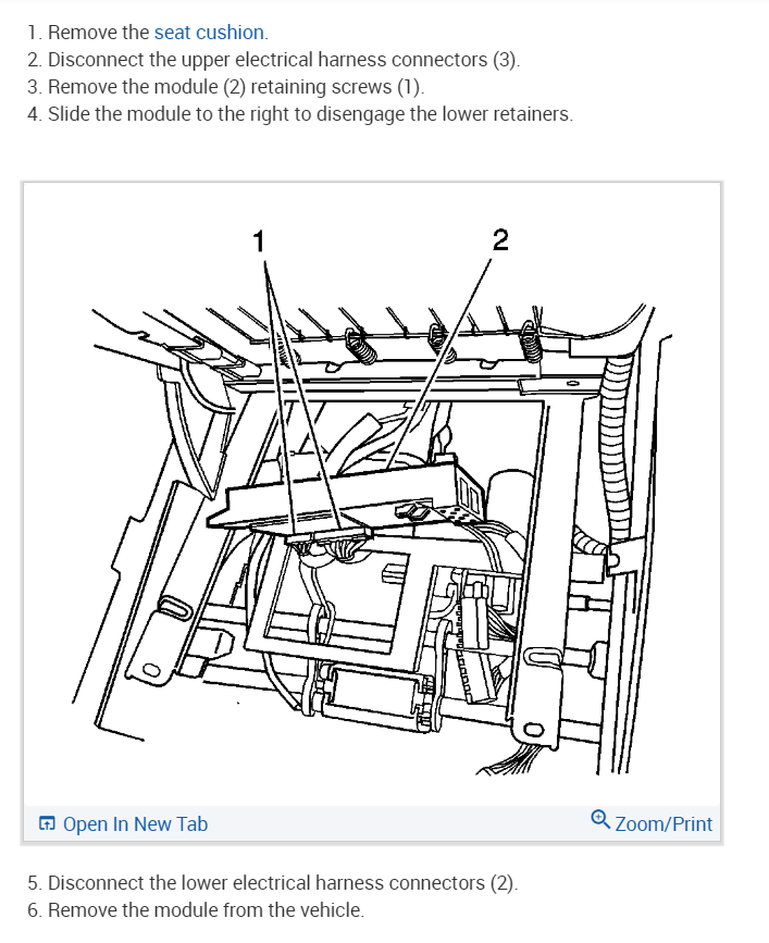 Power Seat Not Working? My Driver Electric Seat Stop, Page 2
