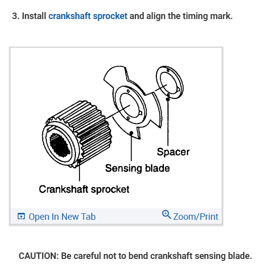 Crankshaft Sprocket I Need to Know How to Remove and Replace the