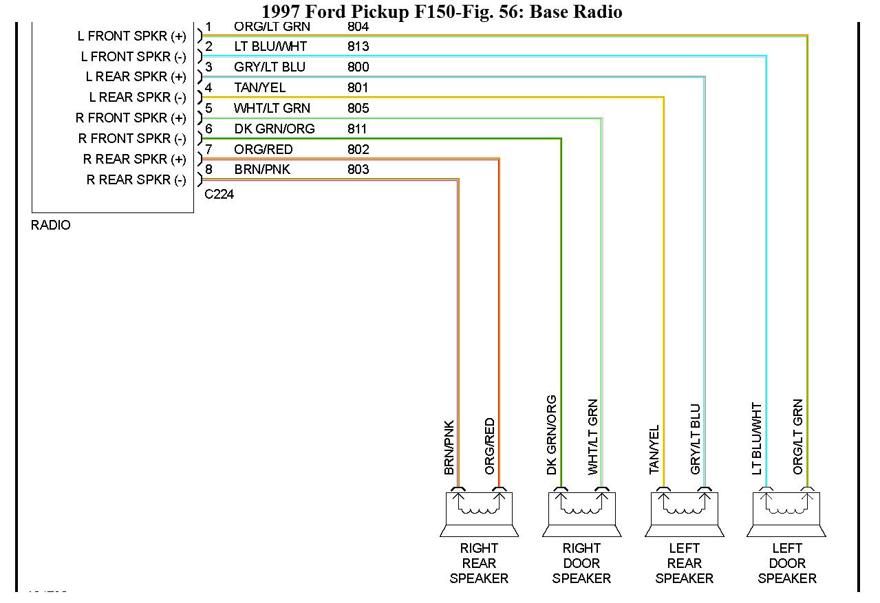 1998 Ford F150 Radio Wiring Diagram from www.2carpros.com