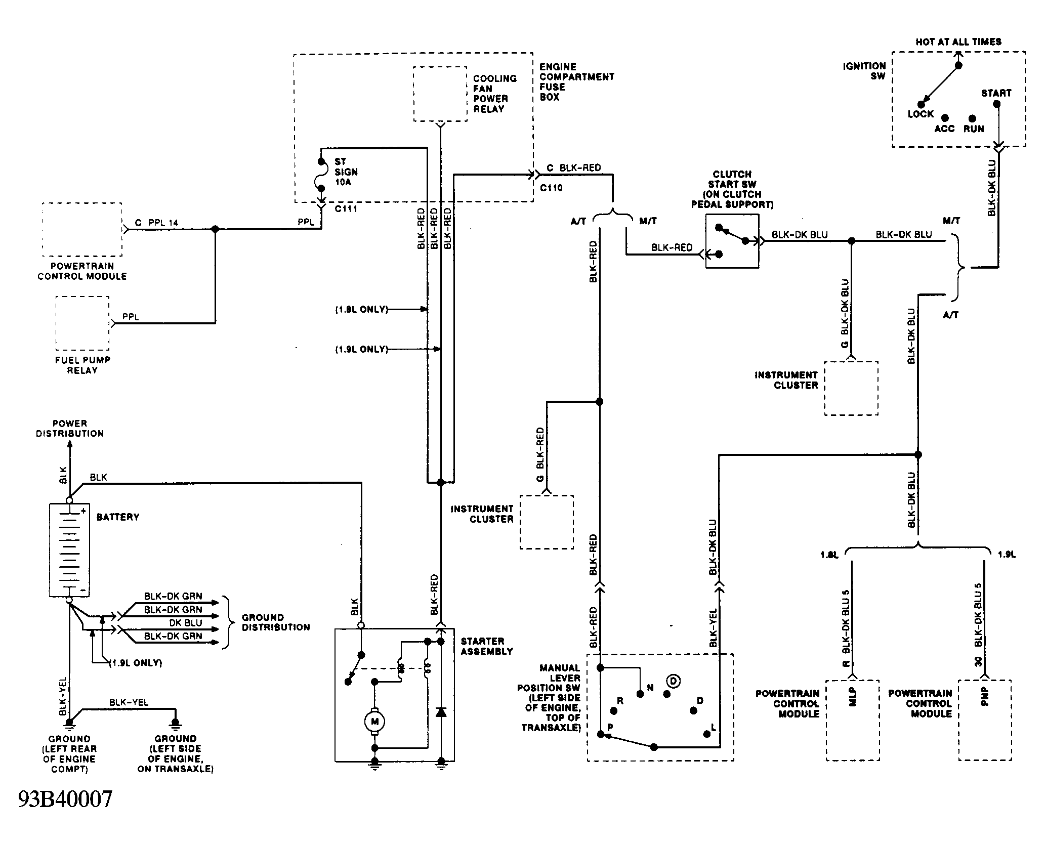 Wiring Electric Diagram: I Have a 1993 Ford Escort Station Wagon,