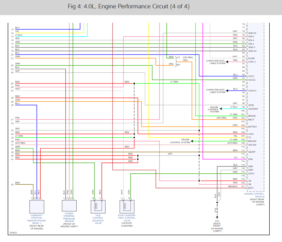 Temperature Sensor Wiring Lead Color Code Engine Wiring