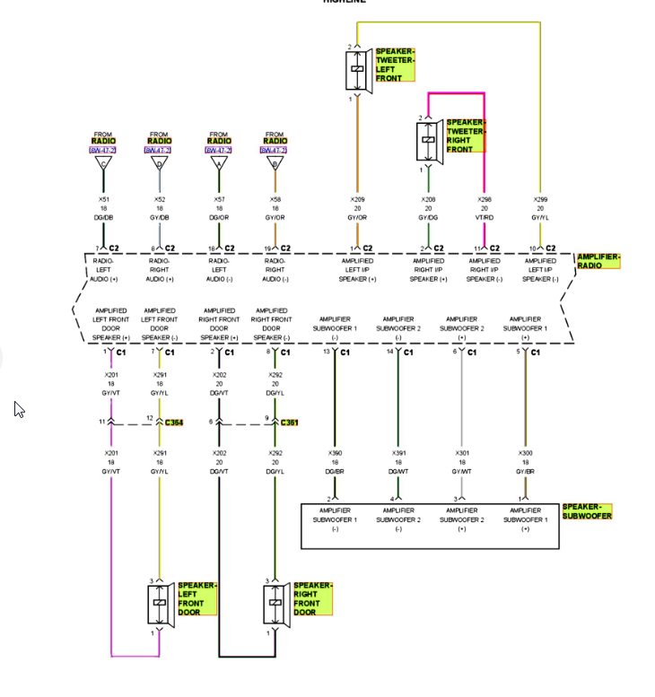 Radio Wiring Diagram: Trying to Find Wiring Diagram for Radio to