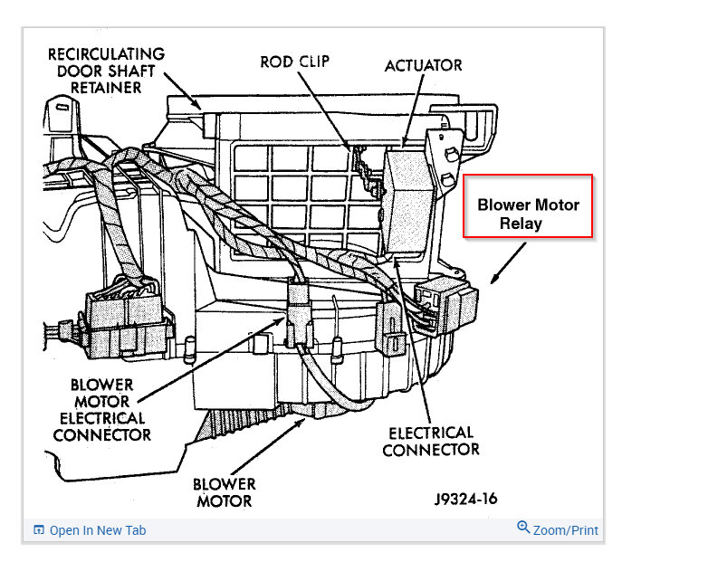 Where Is the Blower Motor Relay Located