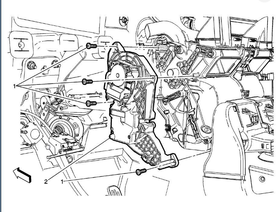 Air Temperature Actuators, Left and Right Side