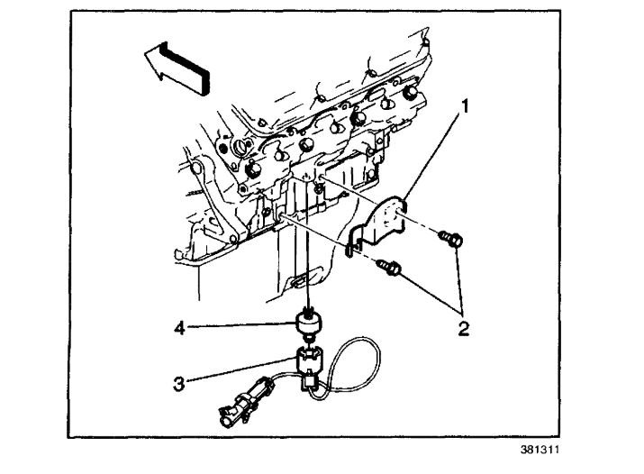 Code P0332, How to Replace Knock Sensor