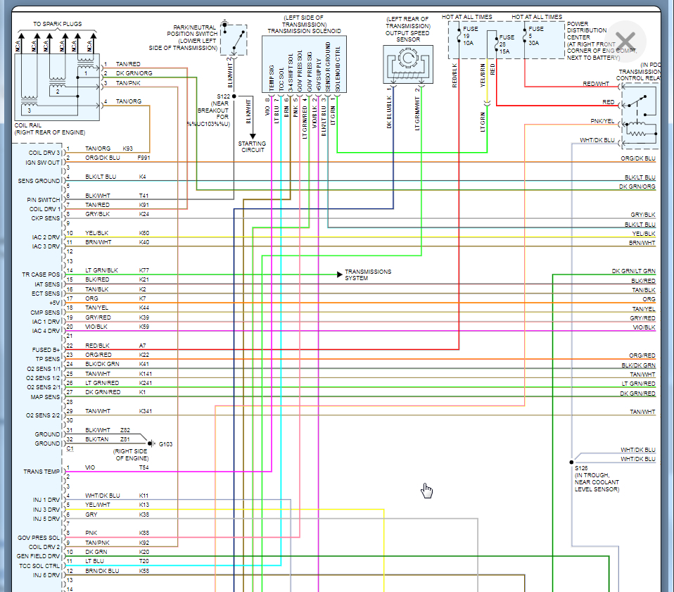 Fuel Injector Wiring Diagram  I Can U0026 39 T Find A Fuel Injector