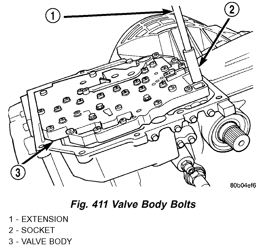 Transmission Valve Body Removal Issue I Have Followed Everything
