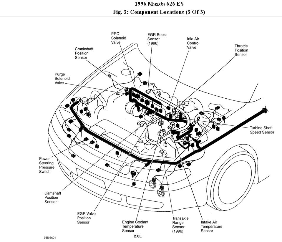 1996 Mazda 626 Wiring Diagram