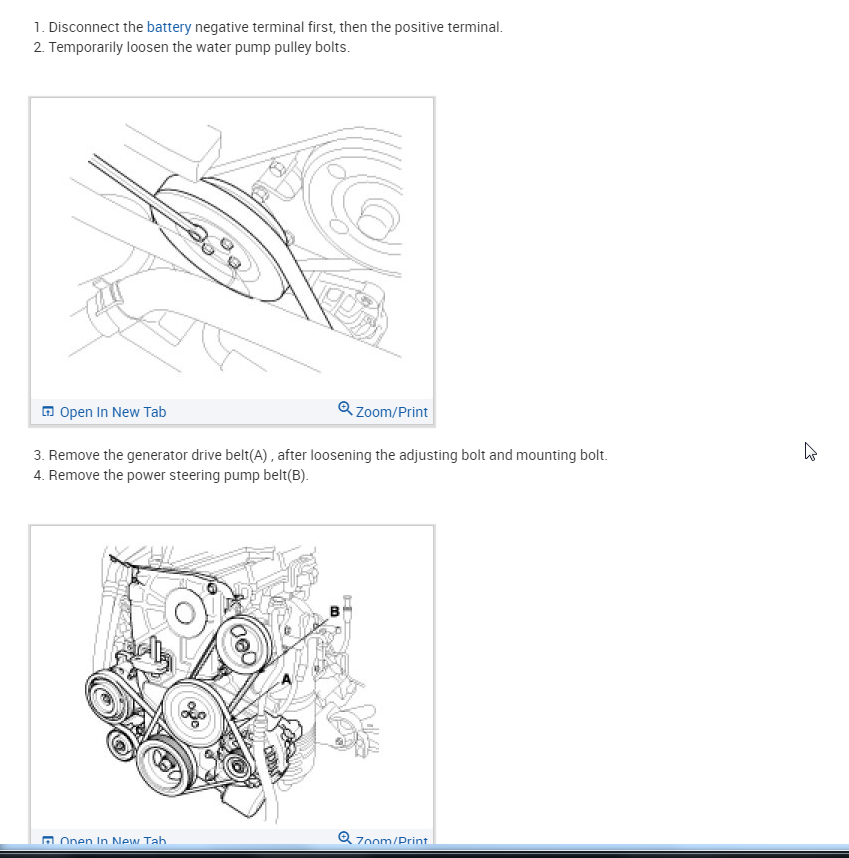 Whining Noise When Accelerating I Change the Timing Belt, Water
