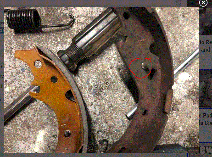 Rear Brake Shoe Drum Issue Trying to Install New Drums and Shoes...