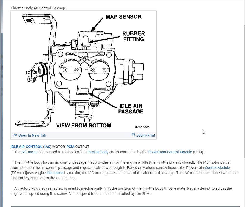 Engine Stalls At Idle