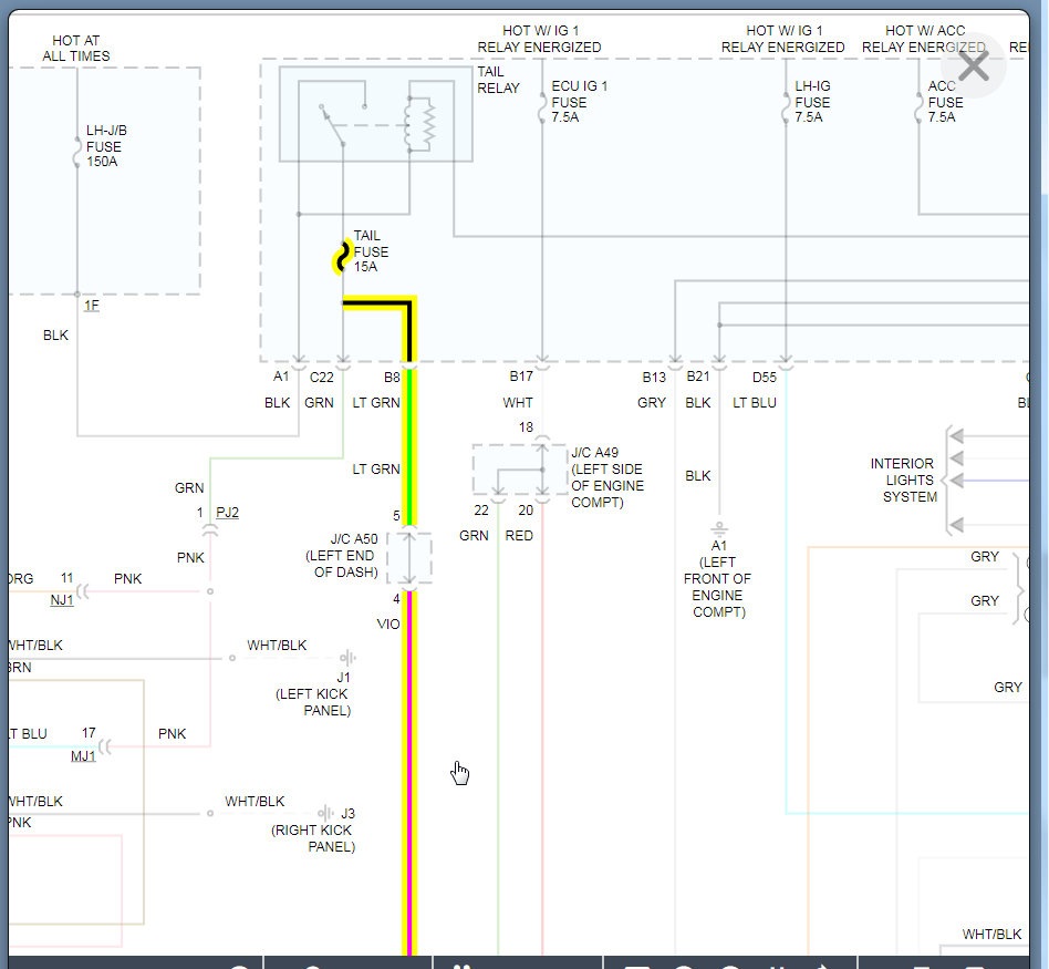 License Plate Light Fuse? License Plate Fuse Location?