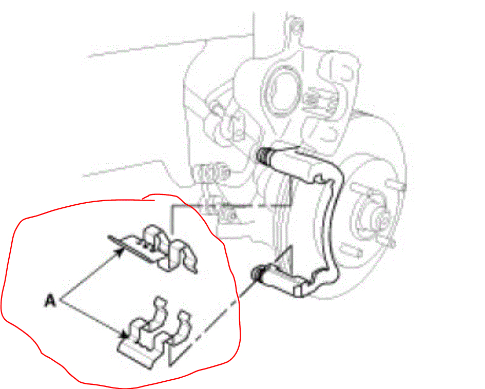 When Braking There Is a Creaking and Knocking Noise