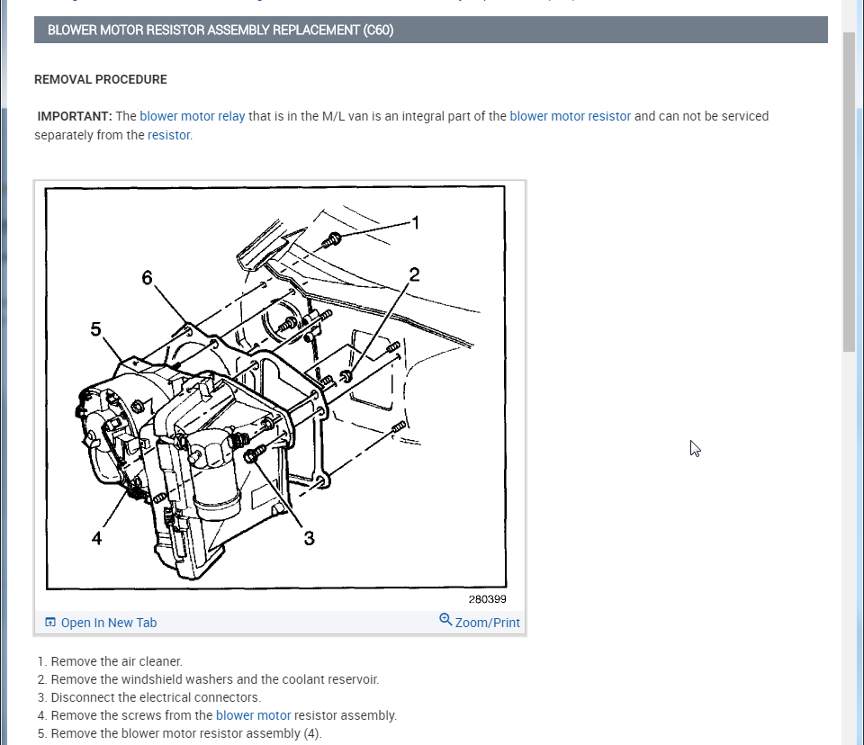 Blower Fan High Setting Not Working Properly