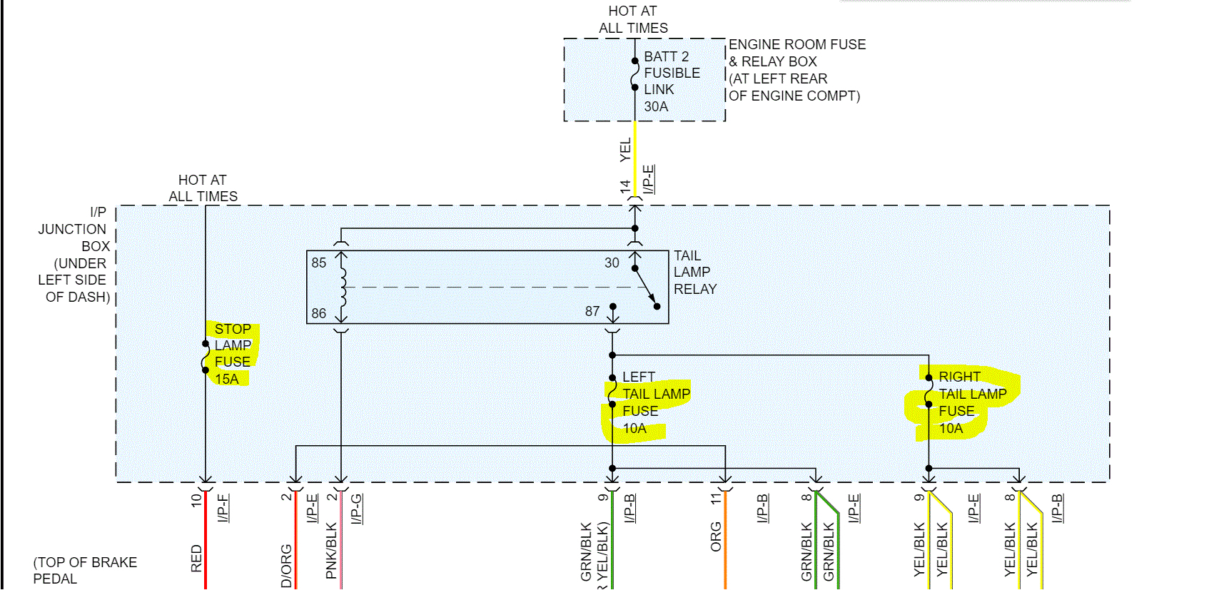 Dash and Back Lights Not Turning Off
