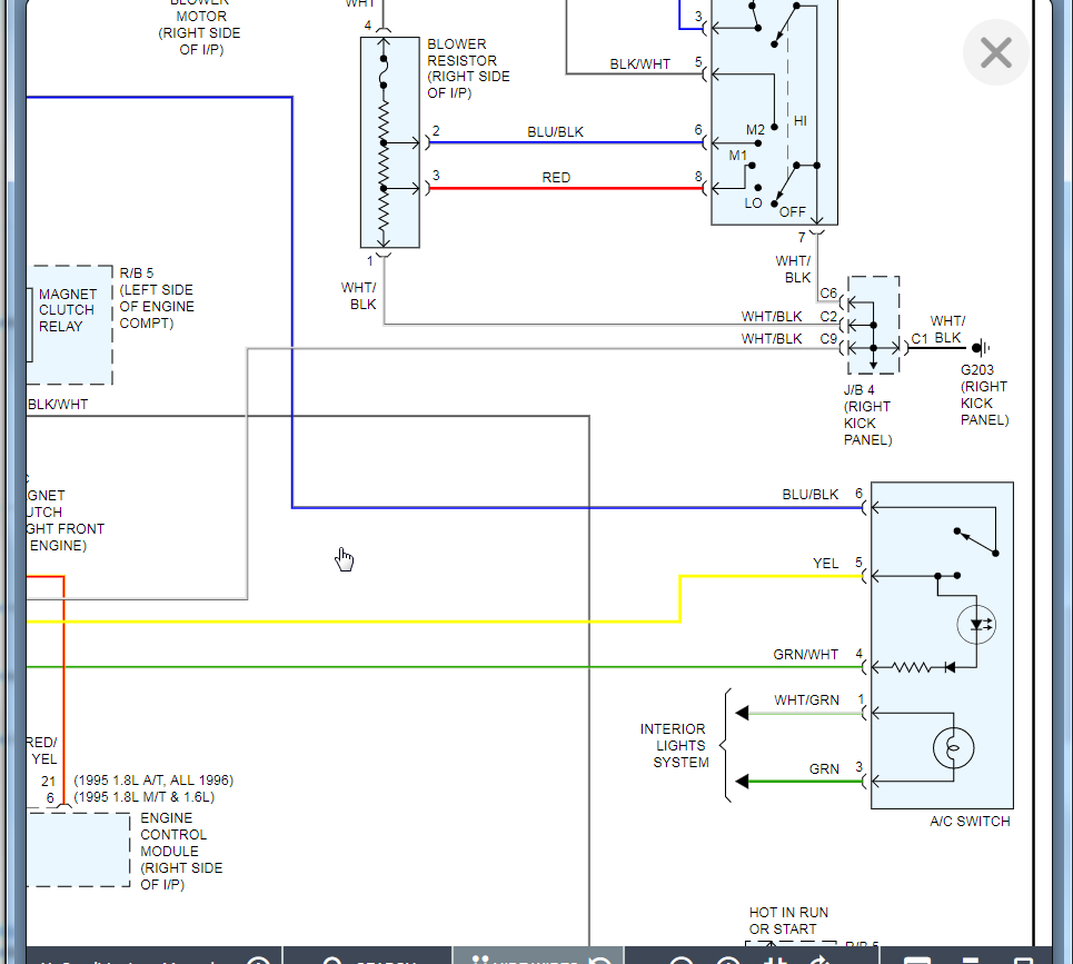 Wiring Diagram of Ac Amplifier Do the 1.6L and 1.8L Have the Same...