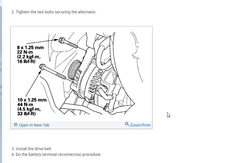 Alternator Stuck in Place I Am Replacing the Alternator in the