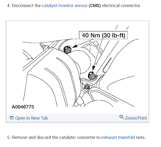 Catalytic Converter? What Are the Socket Sizes Needed for the Two...