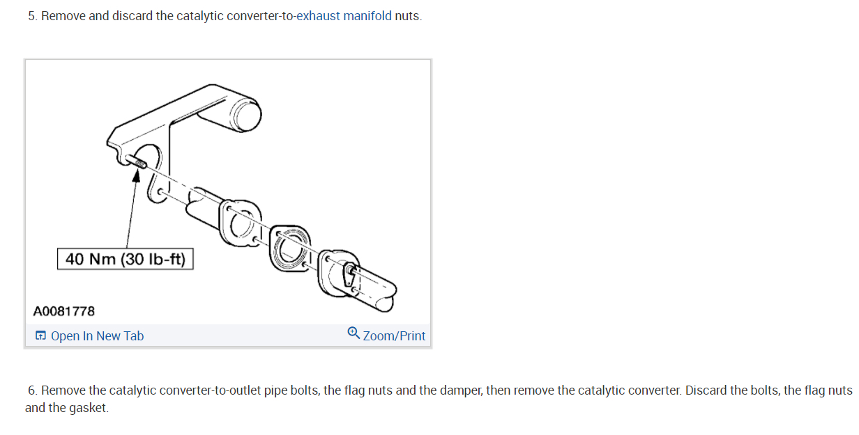 Catalytic Converter? What Are the Socket Sizes Needed for the Two...
