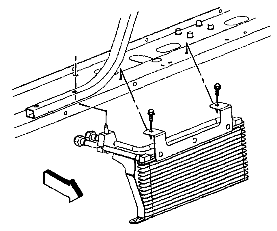 Transmission Cooler Has a Hole My Transmission Cooler Cracked and...