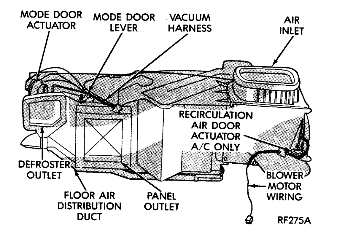 Heater Core Removal with A\C Car Started Only Blowing Almost Warm...