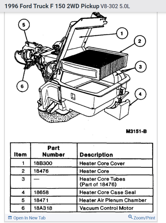 Heater Core Diagram and Replacement? I Need a Diagram of Where My...