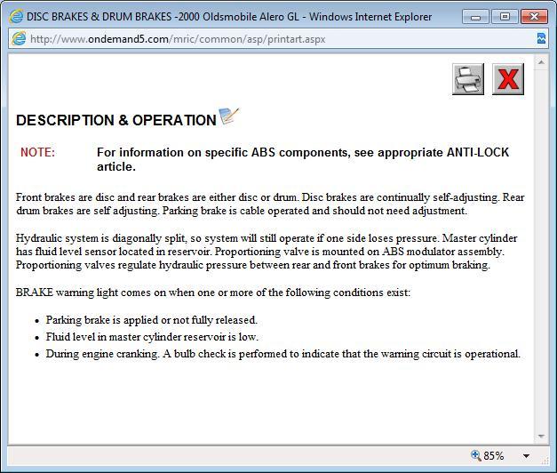 How to Make Brake Warning Light Go Off and Make Cruise Work