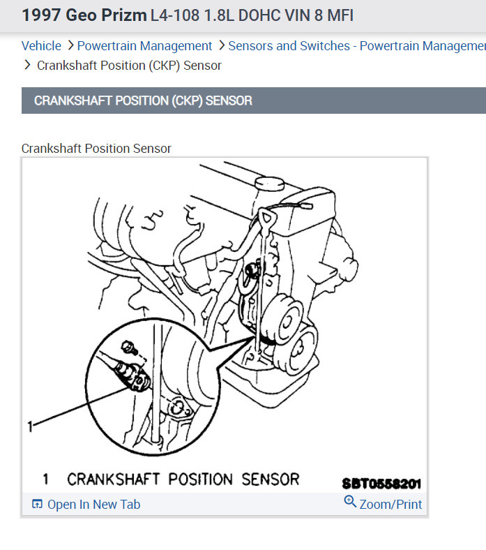 CRANKSHAFT POSITION SENSOR? Where Is the Crankshaft Sensor