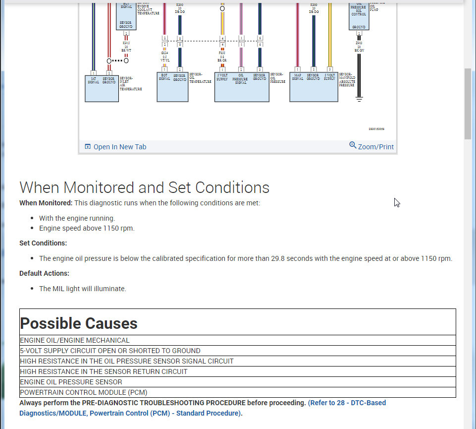 Code P0521 Where Is the Engine Oil Pressure Sensor Located on the...