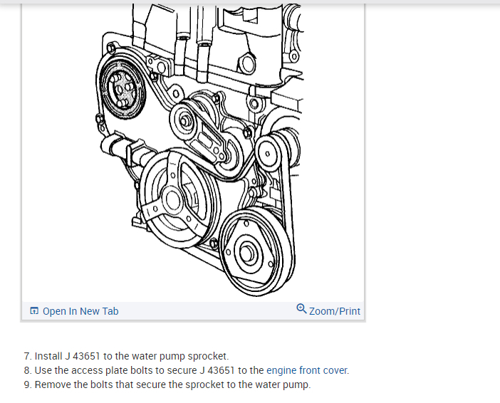 Water Pump Replacement Please? What Are the Step by Step
