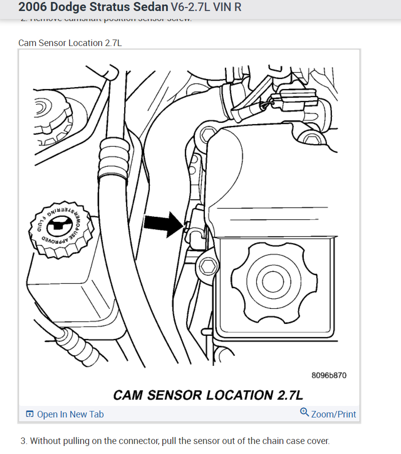 Camshaft Position Sensor Location and Replacement? How Do You