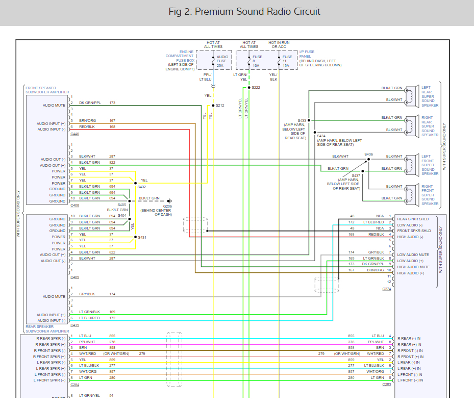 2006 Ford Mustang Radio Wiring Diagram : 92 tempo GL radio wiring