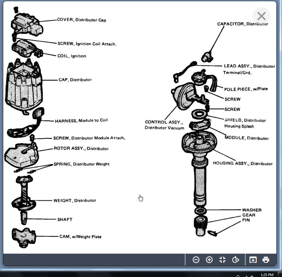 Setting Rotor Which End of the Rotor Contact Needs to Be Pointing...