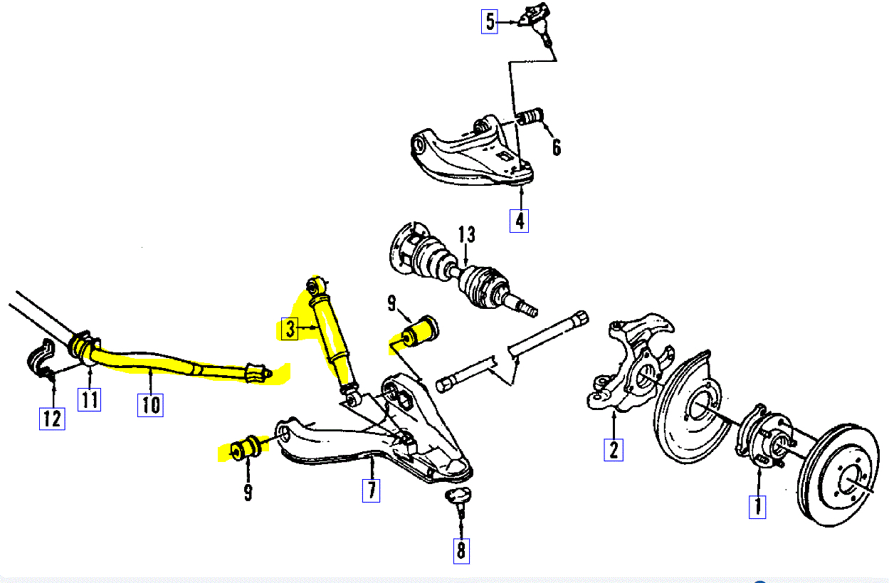 Is It My Shocks? the Front of My Car Rocks Side to Side. Took It