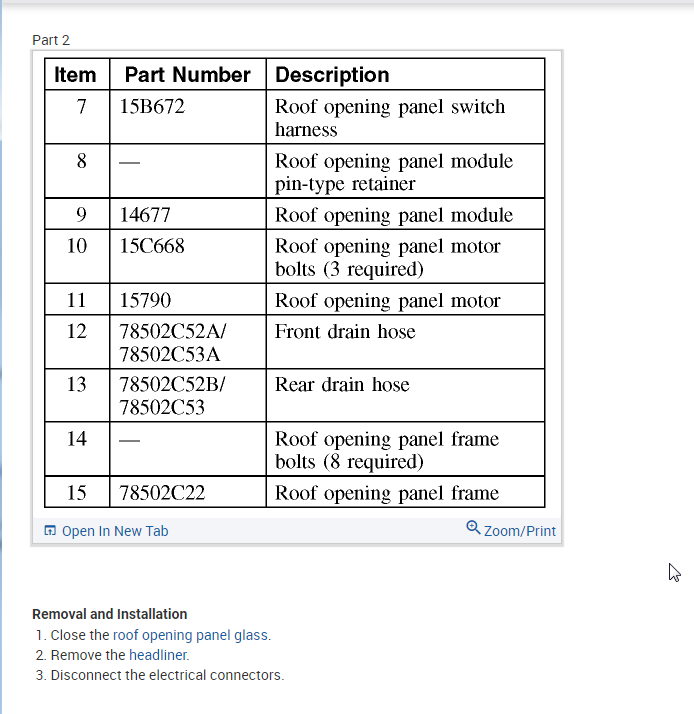 Sunroof Not Closing Properly the Power Sunroof Will Open but Not