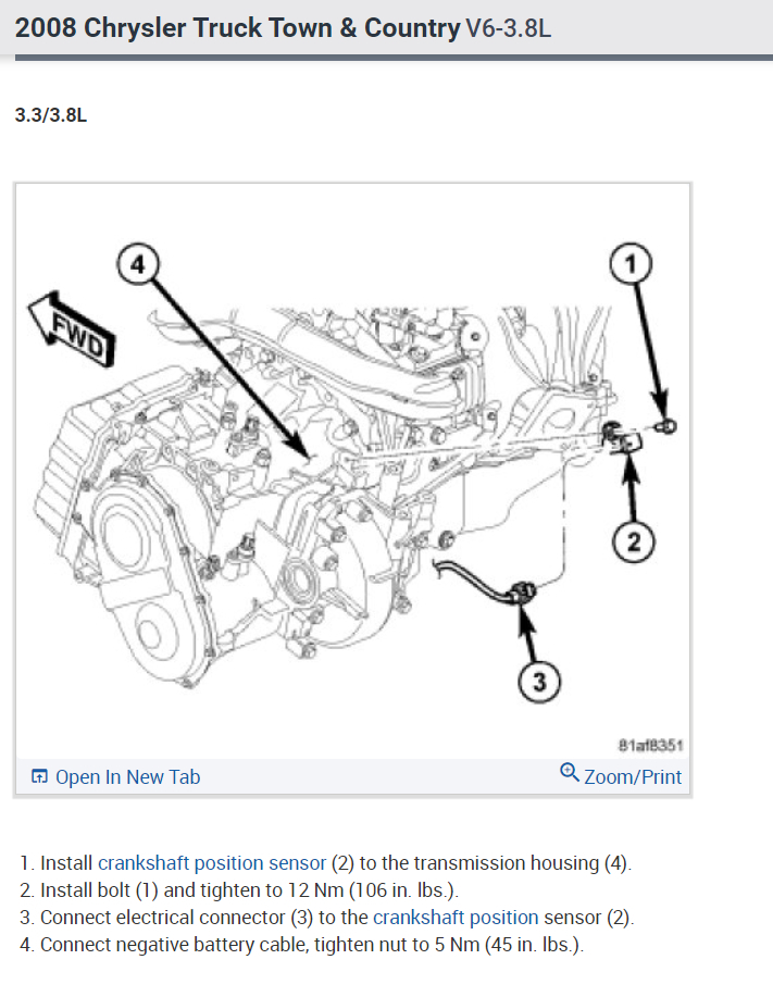 Crankshaft Position Sensor? I Have An Intermittent Starting