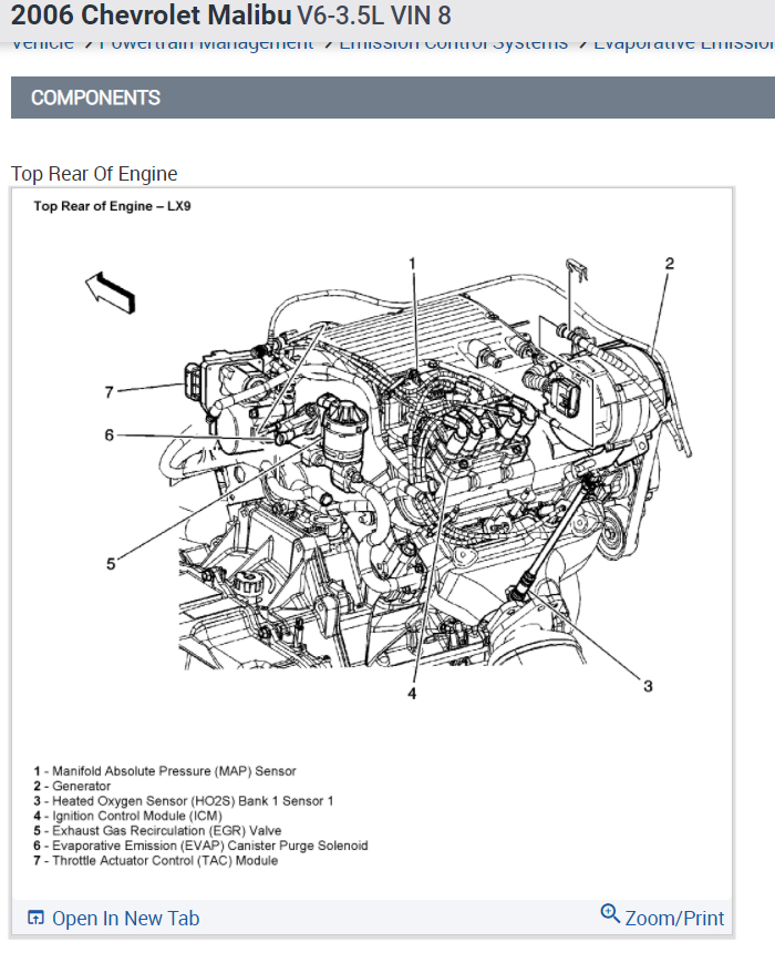 2014 Chevy Malibu Evap Vent Solenoid Location