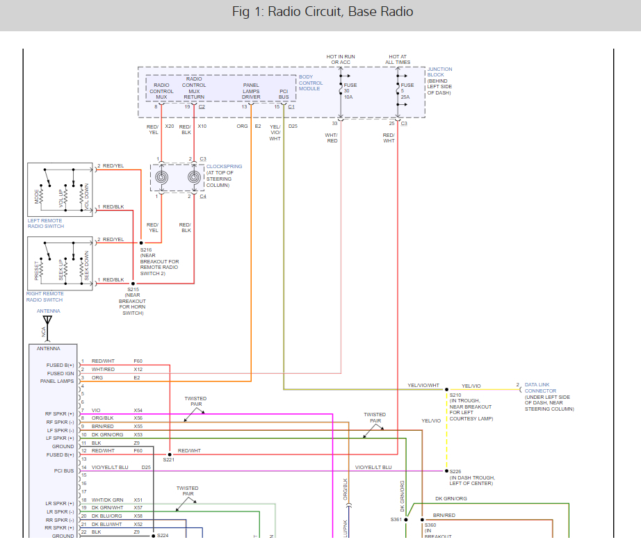 Radio Wiring Diagrams Please?: I Removed the Third Party Amps