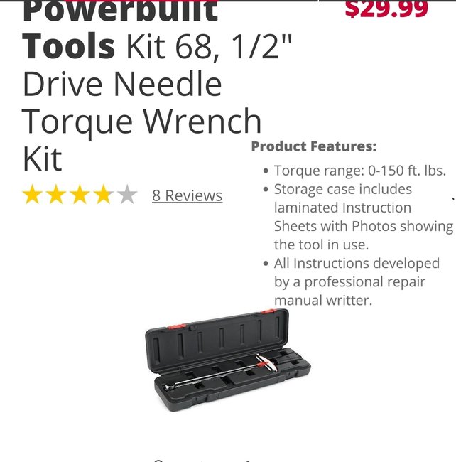 Torque Specs Axle Nut, and Spindle Knuckle Bolts