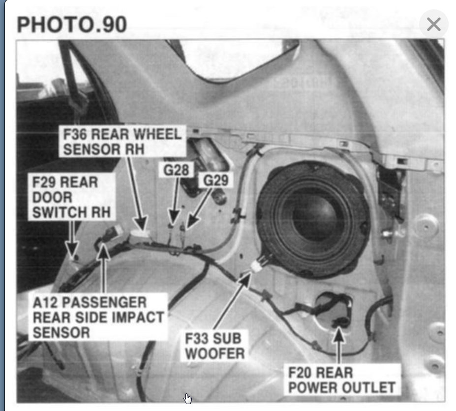 ABS Wheel Sensor Where Does the Right Rear Sensor Wiring Connect?