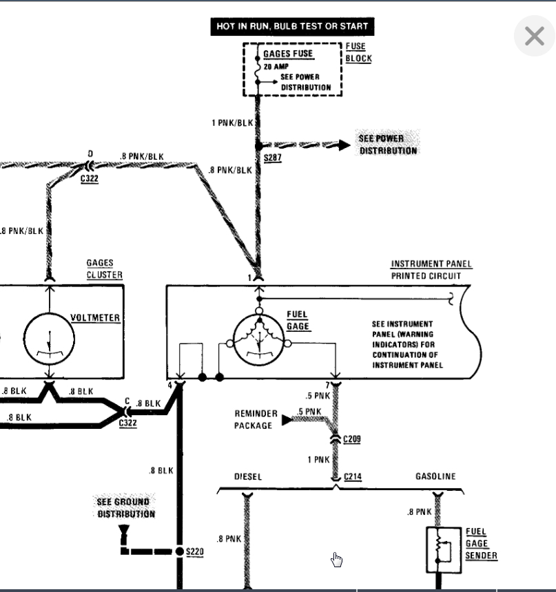 Fuel Gauge Wiring Diagram: Fuel Gauge Stopped Working, Fuel