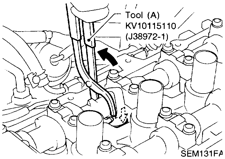 Valve Adjustment the Noise Is Coming From Underneath the Valve