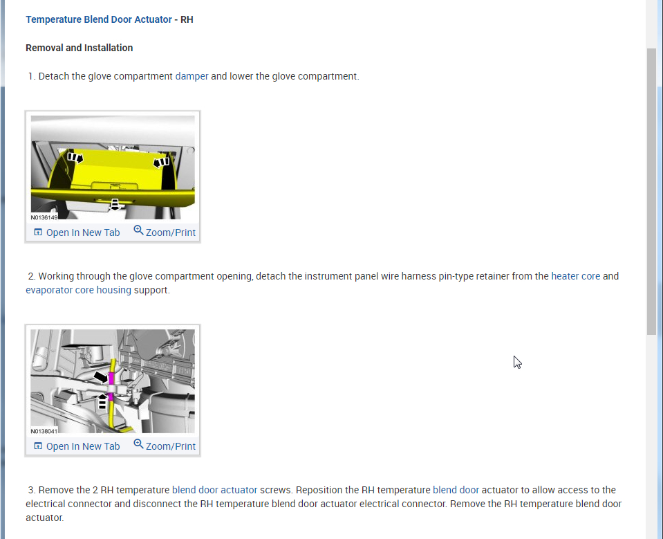 Mode Door Actuator Location Where Is the Mode Door Actuator