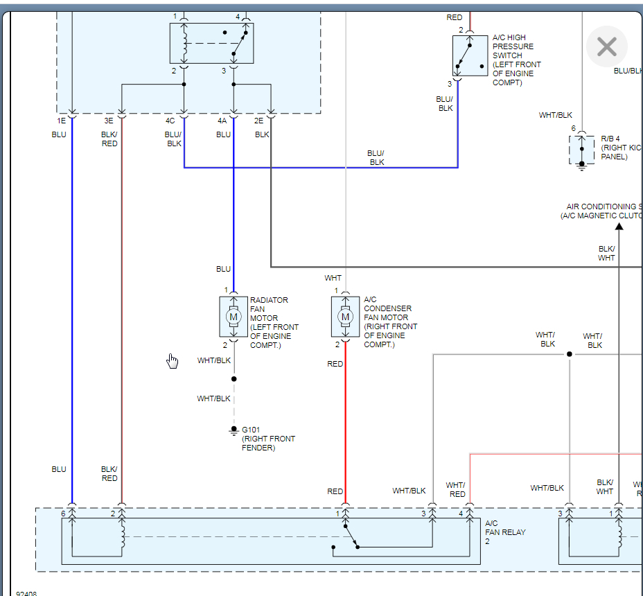 Cooling Fan Wiring Diagrams Please?: One of the Cooling Fans on My...