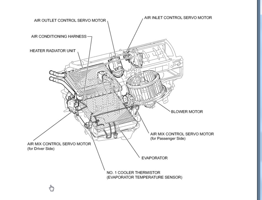 Passenger Side Heater Not Working Vehicle Listed Above Is a Venza...